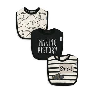 Gerber 3 pack dinosaur bibs